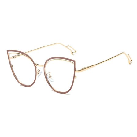 Anti-Blue Light Glasses Pyöreät silmälasit PINK