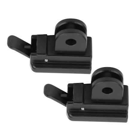 Gaciron Cykellygte Holder Adapter 2 stk Cykel Lommelygte Beslag Forlygte Cykling