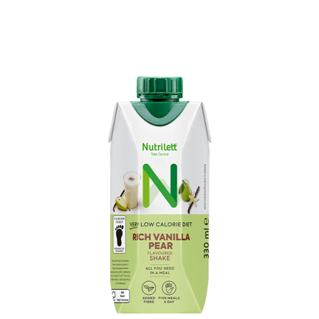 Nutrilett Måltidserstatning Shake 330 ml Vanilje Pære