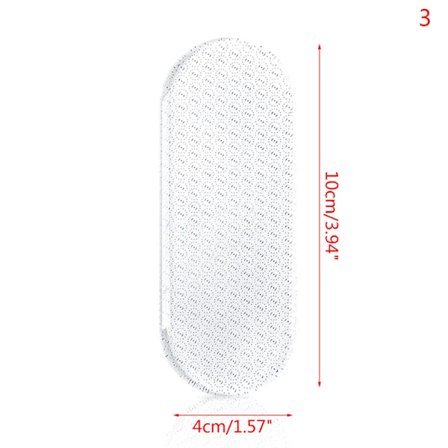 Nano glass fot hæl rasp fil hard fil for å fjerne død hud og hard hud eksfolierende pedikyr fotpleiefil