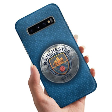 Samsung Galaxy S10 Plus - Deksel/Mobildeksel Manchester City