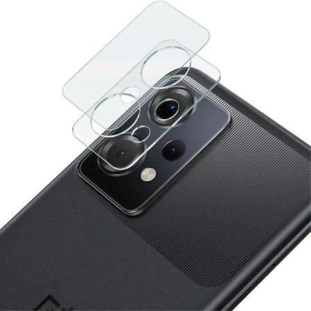 IMAK OnePlus Nord CE 2 Lite 5G linsfilm av härdat glas med linsskydd av akryl Transparent