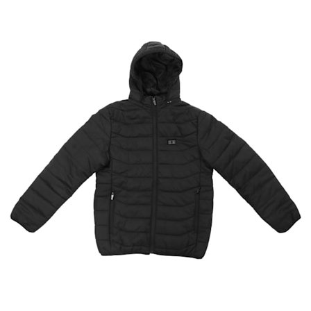 Uppvärmd Hoodie Jacka 15 Zoner Justerbar Temperatur Tvättbar Elektrisk Jacka 2XL