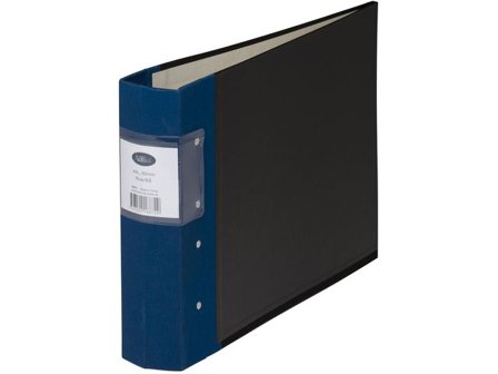 Gaffelpärm A4L 60mm blå - Lyreco - Kontorsmaterial - Pärmar och register - Träryggspärmar - A4