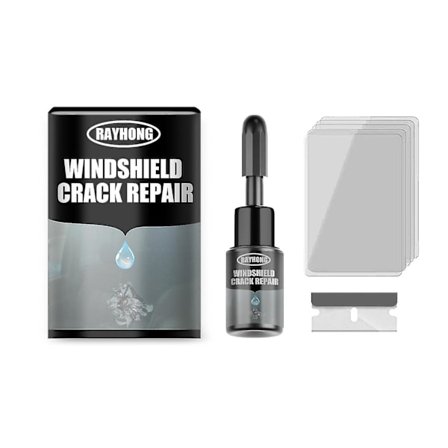 2-pack Vindrute Sprickreparationskit Bilruta Glas Vätska Reparationskit, Bil Nanofluid Glas Fylld Bil Vindruteverktyg