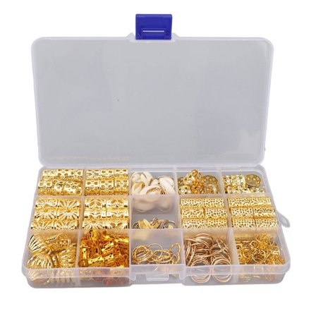 Muodikkaat dreadlock-helmet hiuskorujen lisävarusteeksi