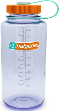 Nalgene Bottle 1 l Wide Mouth Sustain Amethyst