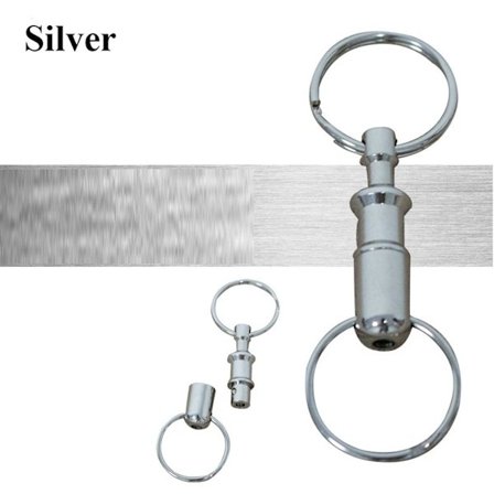 Kannettava avaimenperä, pikapurkaminen SILVER