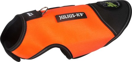 Julius-K9 Neoprene Idc Dog Jacket UV Baby 2 Övrigt Hund Orange Baby 2