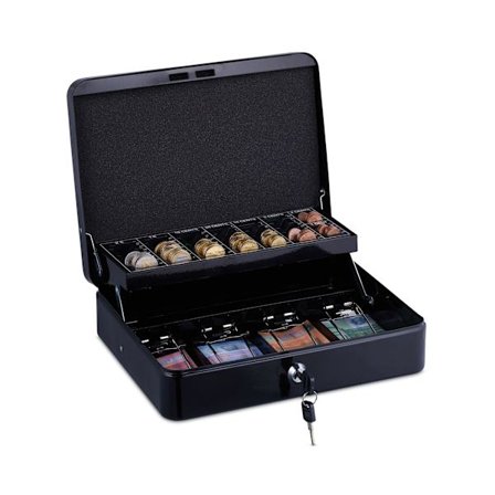 Kasseskuffe med mønttæller