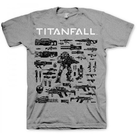 Titanfall T-Paita Choose Your Weapon L