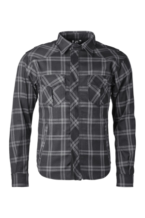 Motorradshirt GMS GRC-1 1 Stück Schwarz/Grau M