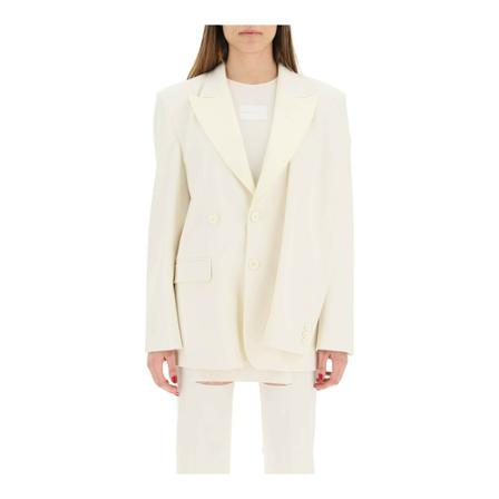 MM6 Maison Margiela Jakke Hvid, Dame