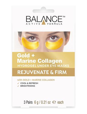 Balance Active Formula Balance Active Formula Gold+Marine Collagen Hydrogel Under Eye Masks Guld