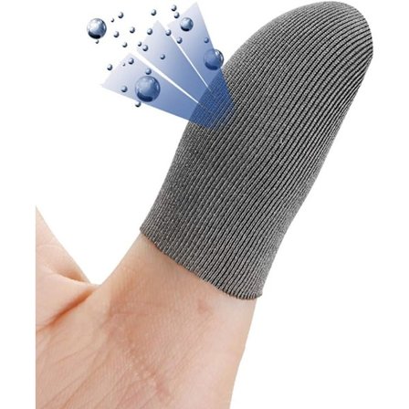 10 Par Silverfiber 100%, 0,01 tum (0,5 mm) Ultratunna, Pekskärm