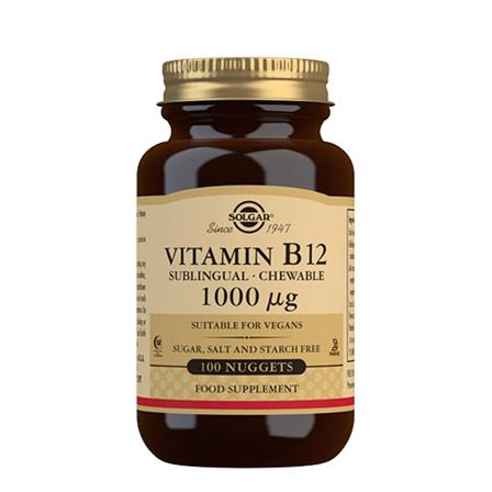 Solgar B12 vitamin 1000 mcg 30 tabl., Helse & Madvarer, B-vitamin, B12 Vitamin