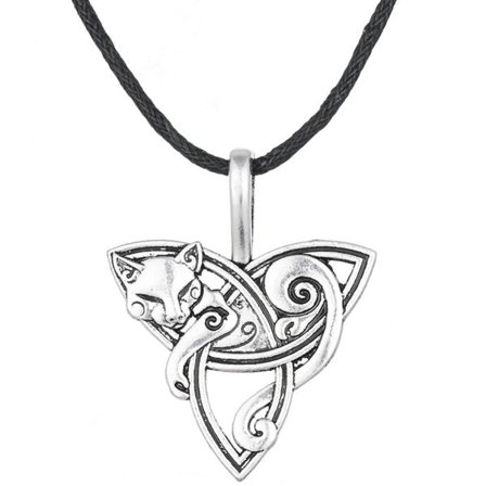 Necklace - Cat - Fox - Celtic