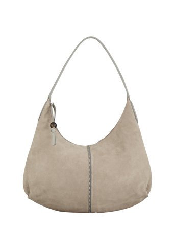 Suede Veg Gema Bag Grey Becksöndergaard