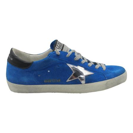 Golden Goose, Sneakers Blauw, Heren, Maat:43 EU