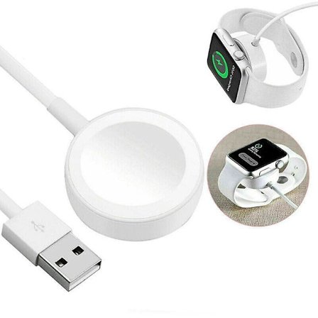 Laturi Apple Watch & iWatch -kellolle - SmartWatch USB-A 1 METRI