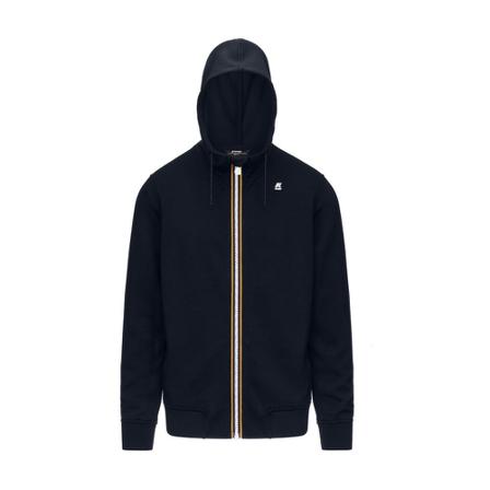 K-Way Hoodie Blå, Herre, Størrelse: M