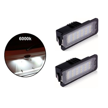 VW Golf 4 5 6 7 Passat Beetle Polo Amarok LED-rekisterikilven valo