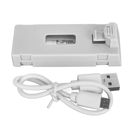 3.7V 1800mAh Drone Batteri Ersättning för E88 E88Pro E99 P1 P5 E525 RC Quadcopter Drone, Laddningsbar Högkapacitets Batteripaket för Effektiv Flygning