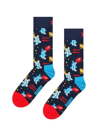 Aquarius Sock Navy Happy Socks