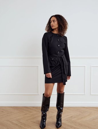 Noella Kasaundra Ls Blazer - Black - XS