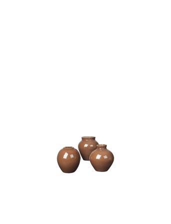 Vase 'Ingrid' Home Decoration Vases Brun Broste Copenhagen*Betinget Tilbud