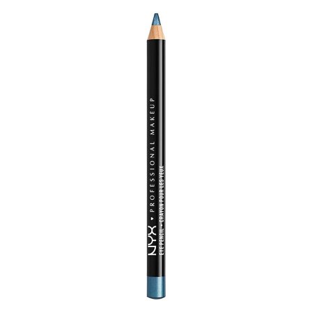 NYX PROFESSIONAL MAKEUP Slim Eye Pencil Satin Blue, Makeup, Øjne, Eyeliner