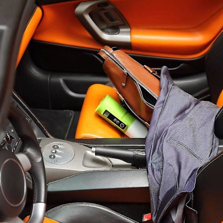 Intelligent Bil Auto Opvarmningskop Justerbar Temp Kande