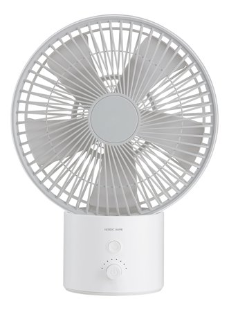 Nordic Home USB Fan, Rechargable battery , variable speeds