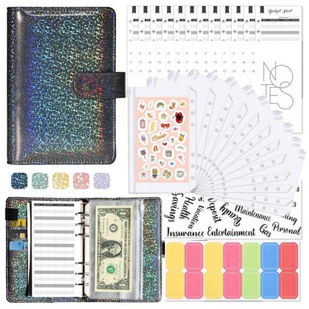 Spareudfordring Binder Sparebog GRÅ