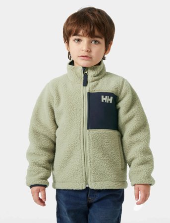Helly Hansen K Champ Pile Jacket 2.0 - Khaki green - 98
