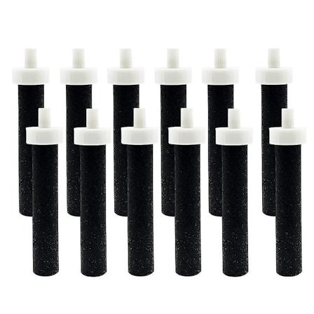 Udskiftning af aktivt kul vandflaskefiltre til bb06, hård kant, sportsflaskefiltre, 12 stk