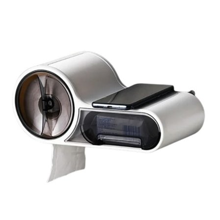 Premium kvalitet Vattentät Badrum Arrangör Hylla Schampo Tvål Rulle Papper Wc Förvaringsställ