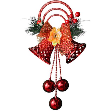 Juldekorationer Ornament Hängen Klocka för Jul Öppen Spis Dekoration Träd Familjefester