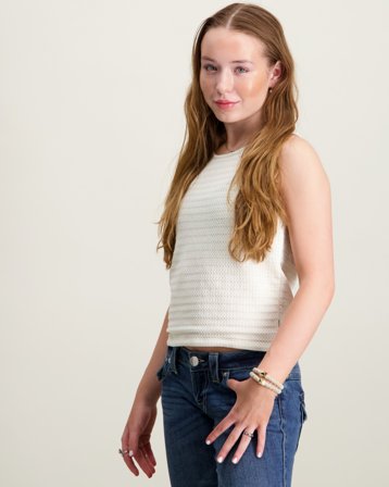 Garcia girls T-shirt ss Hvid T-shirts Pige - Kids Brand Store