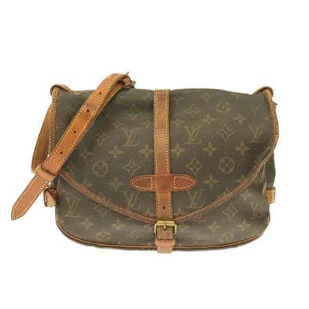 Louis Vuitton Vintage Pre-owned Tas , Bruin , Dames , Maat: ONE Size Vintage Tassen