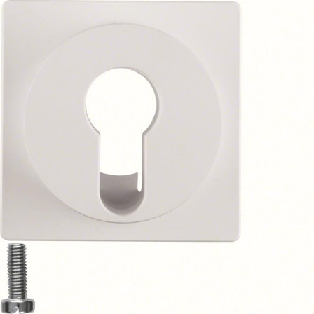 Hager 15071909 Centrumbricka vit, Strömbrytare & vägguttag