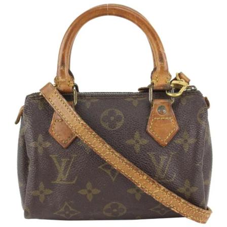 Louis Vuitton Vintage, Pre-owned Canvas louis-vuitton-bags Bruin, Dames, Maat:ONE Size