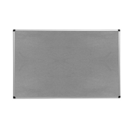 Nástěnka MARIA, 2000x1200 mm, šedá, hliníkový rám