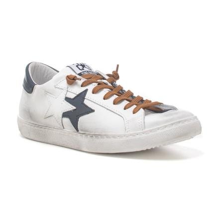 2Star men's low sneakers , Wit , Heren , Maat: 40 EU