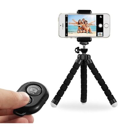 Telefonstativ med fjernkontroll