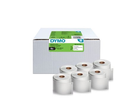 DYMO Etikett LW Frakt 102x210mm 6rl/krt - Lyreco - Kontorsmaskiner - Etikettskrivare och etiketter - Etiketter - Dymo
