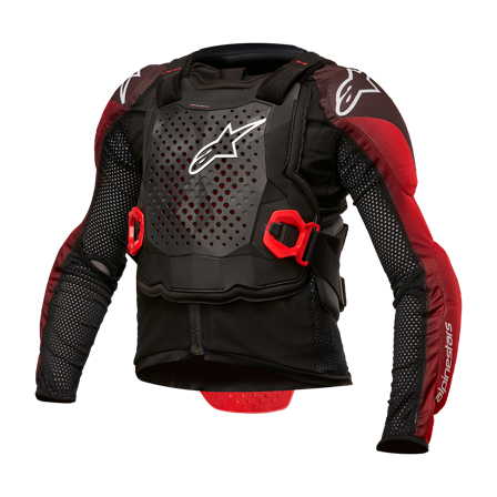Motokrosová Ochranná Bunda Alpinestars Bionic Tech Dětská Černá/Bílá/Červená L/XL