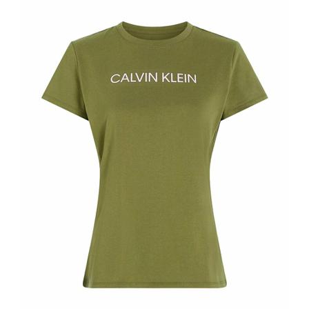 Calvin Klein, T-Shirts Groen, Dames, Maat:M