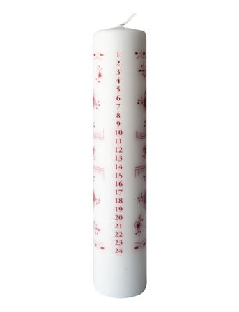 Royal Calendar Candles Home Decoration Christmas Decoration Advents Candles Valkoinen Kunstindustrien