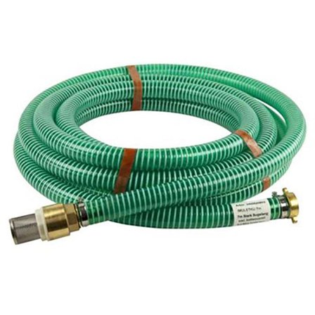 Gelia 3000620822 Sugslang armerad, för pumpautomat, 7 m x 32 mm, Bevattning